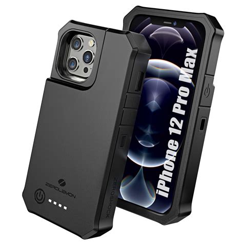 Iphone 12 Pro Max Battery Case 10000mah Iphone 12 Pro Max Extended