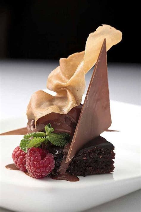 Dessert recipes fancy desserts cake desserts sweets recipes creamy chocolate food carving dessert presentation fine dining desserts fancy desserts presentation. Culinary Art | Fine dining desserts, Desserts, Fancy desserts