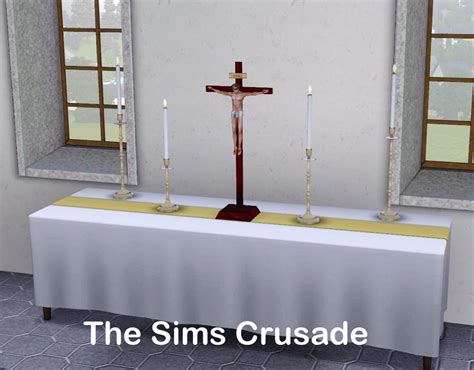 Sims 4 Crucifix Cc