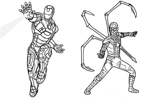 Iron Man Coloring Pages: Printable PDF » Print Color Craft