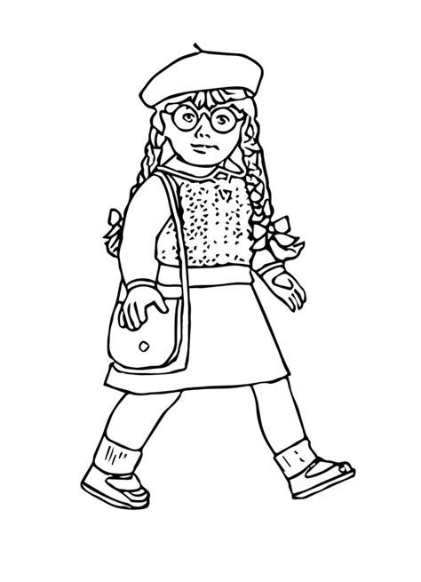 The Best Ideas For American Girl Dolls Coloring Pages Home