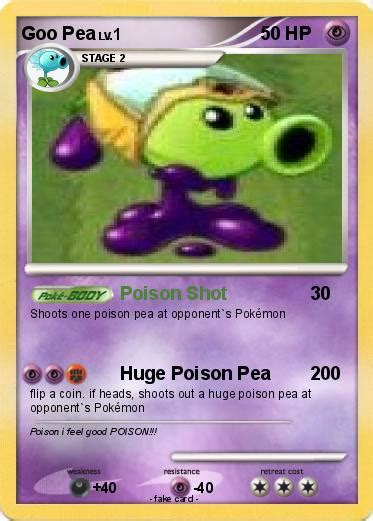 Pokémon Goo Pea Poison Shot My Pokemon Card