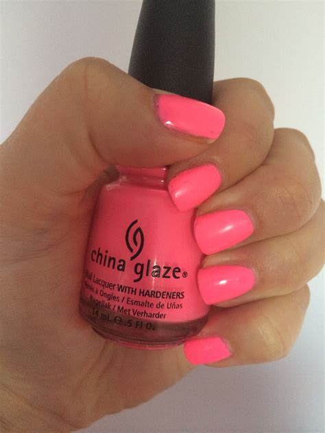 China Glaze Nail Polish Neon Colors Color Sdr