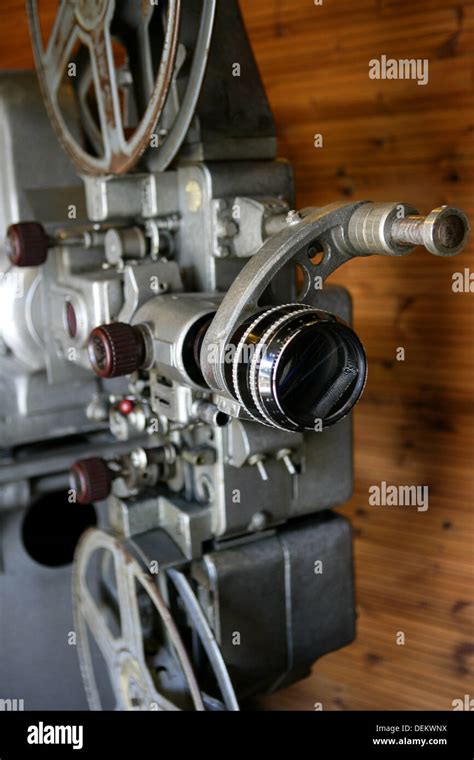 Old Cinema Projector Stock Photo Alamy