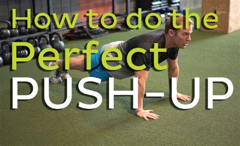 The Perfect Push Up