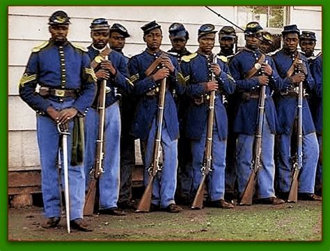 Union Soldiers Us Army Company Of Colored Troops Provost Guards Nov