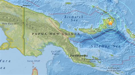 Major Quake Strikes Off Papua New Guinea In The South Pacific Cnn