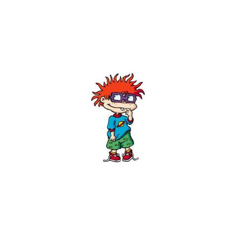Chuckie Finster Liked On Polyvore Featuring Cartoons Fillers Rugrats