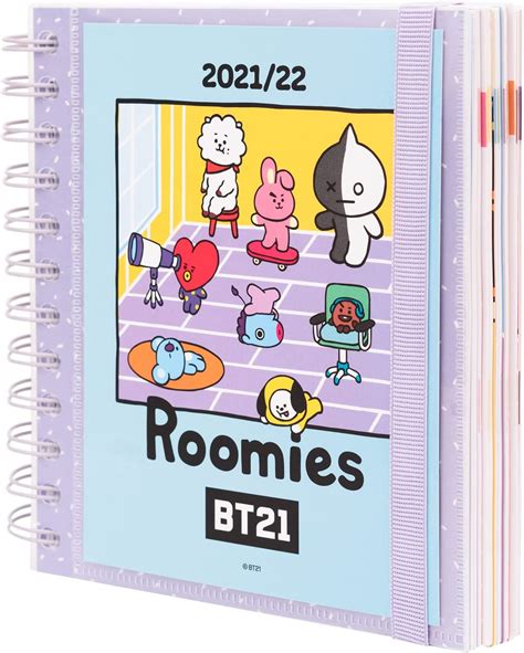 Official Bt21 Academic Diary 2021 2022 Day To Page 11 Months Mid Year