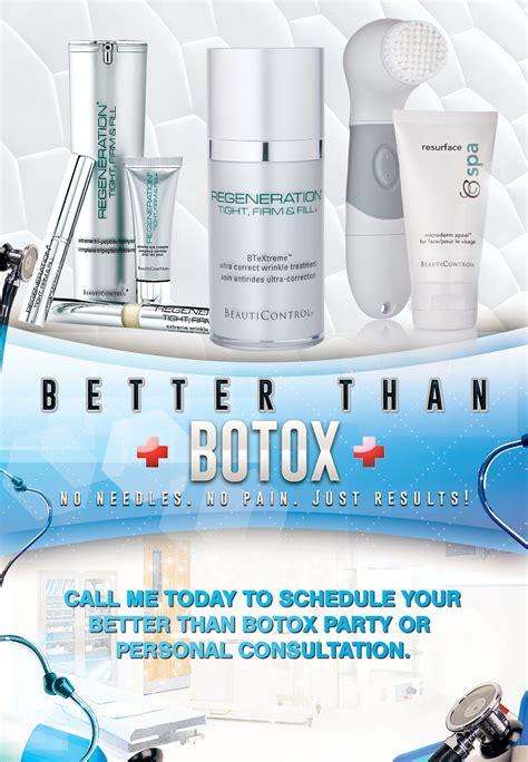 better than botox product party featuring our bc spa resurface and regeneration tight firm