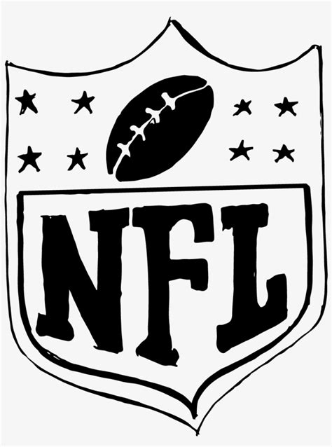 Nfl Logo Png White Vector Royalty Free Emblem Free Transparent Png