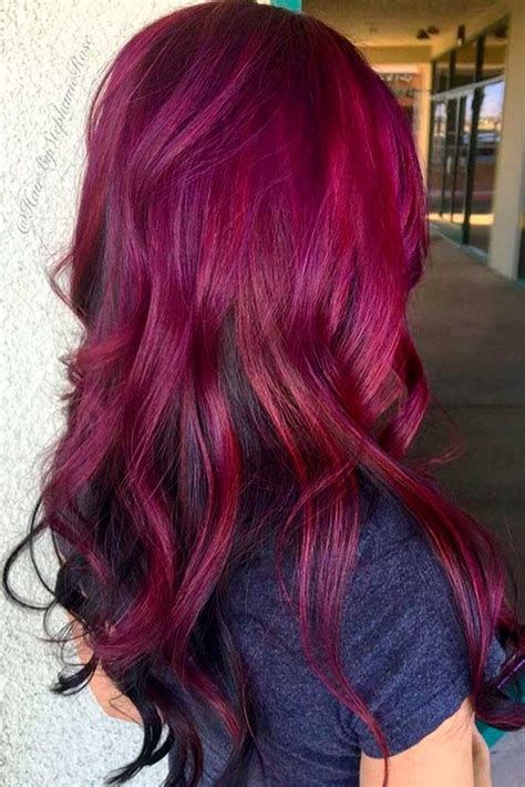 Magenta Purple Hair Color