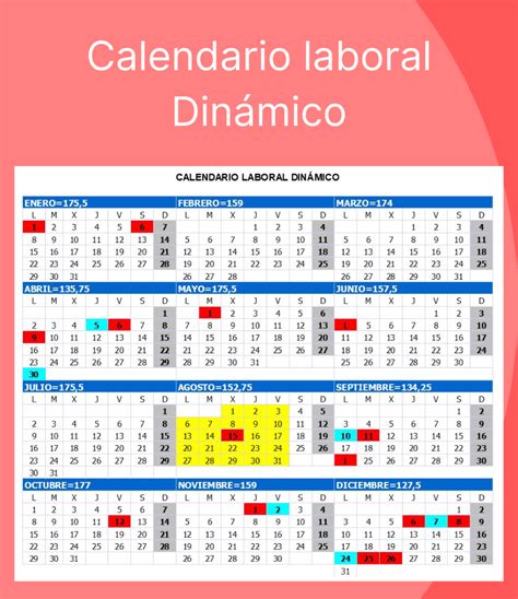 Plantilla Excel Calendario Laboral Con Festivos 2021 El Secreto
