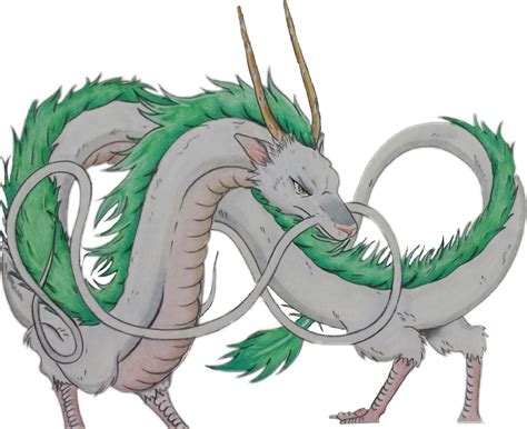 Download Spirited Away Dragon Haku Illustration