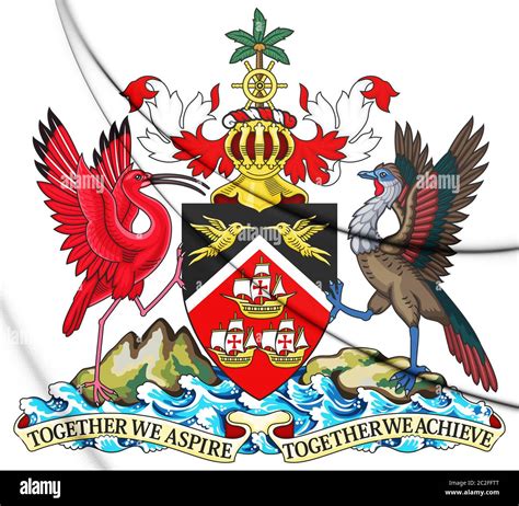 National Emblem Of Trinidad Tobago Cut Out Stock Images And Pictures Alamy