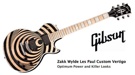 Gibson Launch New Zakk Wylde Signature Vertigo Les Paul Guitar