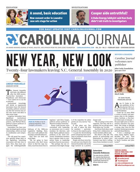 February 2020 Carolina Journal
