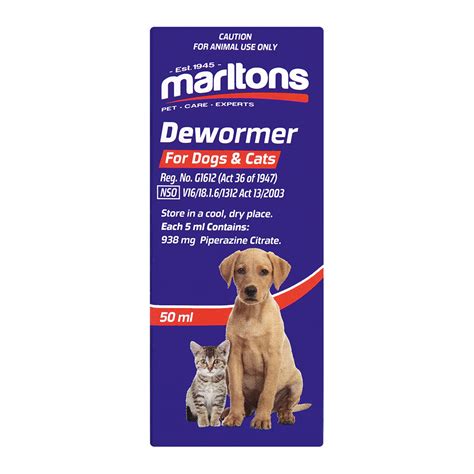 Dewormer For Dogs Marltons Pet Care Experts