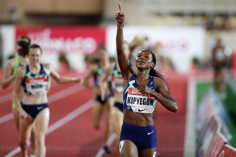 Faith Kipyegon Makes Light Work Of 1000m Race Comes Within Touch Of