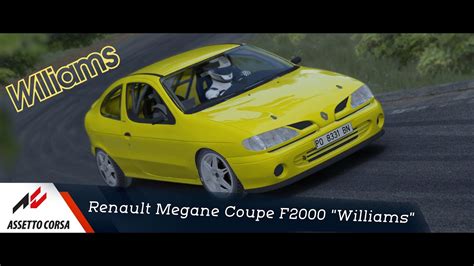 Assetto Corsa Renault Megane Coupe F2000 Williams Gunma Gunsai