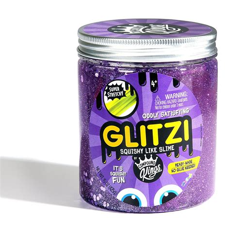 Oddly Satisfying Glitzi Squishy Like Slime By Compound Kings Walmart