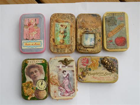 Small Selection Of My Altoid Art Tins I Make Them And Give Them Away