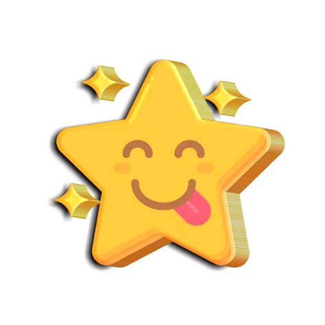 Cute Star Emoji 12959022 Png