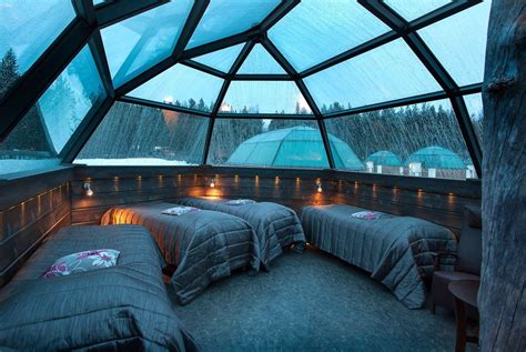 Glass Igloo And Ice Hotel Holiday In Finnish Lapland