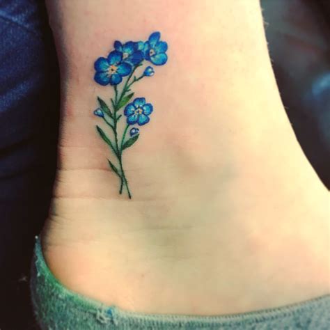 Pictures Of Forget Me Not Flowers Tattoos The Meta Pictures