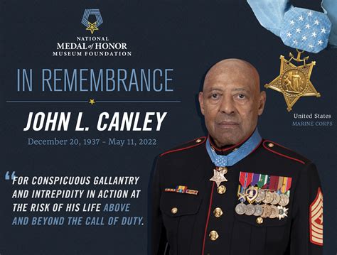 National Medal Of Honor Museum Foundation Statement On Passing Of Medal Of Honor Recipient