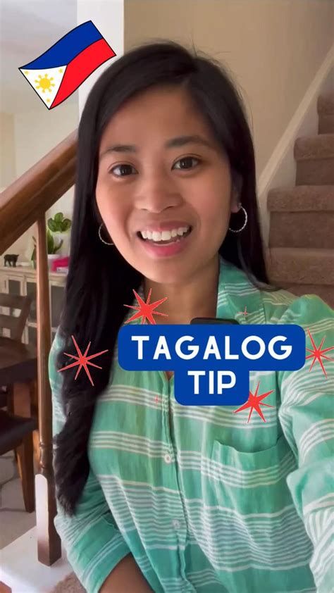 Tagalog Tip How To Speak Tagalog Filipino Culture Philippines