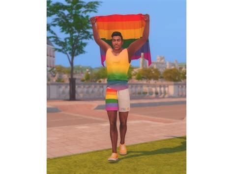 Happy Pride Month Pose Pack The Sims 4 Скачать Simsdomination Sims
