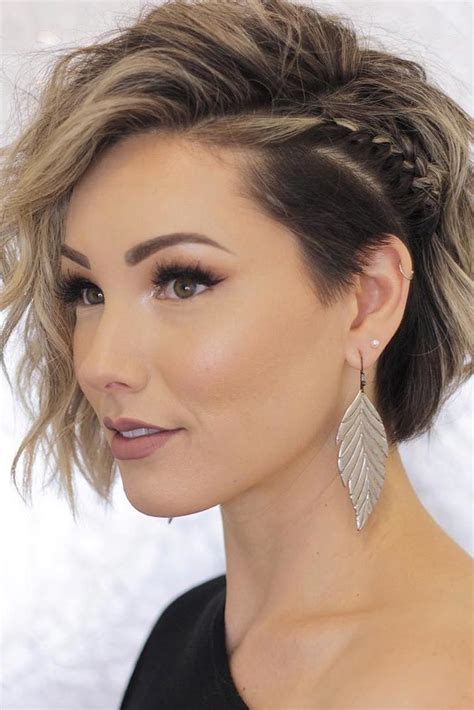 Tine Side Braid For Undercut Bob Pick One Of The Best Short Hairstyles