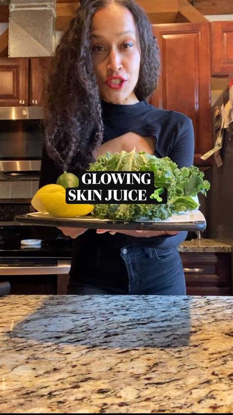 Glowing Skin Juice 🥒 Recipe By Thejenjones Owner Of Nevéll Skin