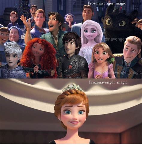 rise of the brave tangled frozen dragons jack frost merida rapunzel elsa anna hiccup