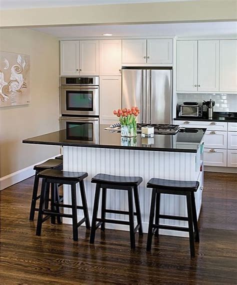 Merel | kitchen | рецепты — смотреть в эфире. 26 Modern And Smart Kitchen Island Seating Options - DigsDigs