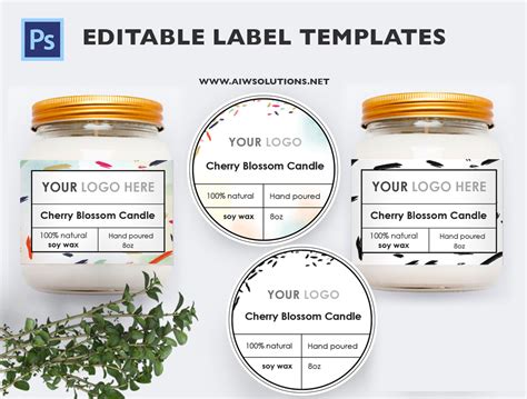 Free Printable Cosmetic Label Design Template Printable Templates