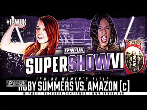 Amazon Vs Ruby Summers Women S Title Match YouTube