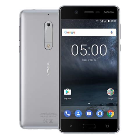 Nokia 5 16gb2gb Silver Dual Sim Special Import