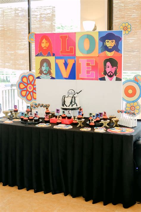 Karas Party Ideas Beatles Birthday Party Karas Party Ideas