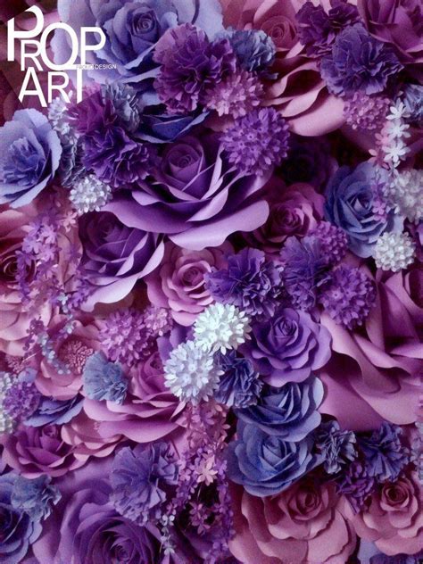 When you turn the corner and see your loved one at the other end of the ceremony aisle, everything else is going to disappear. Breathtaking paper flower backdrop from PropArt! A little ...