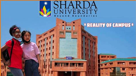 The Ultimate College Campus Tour 2023 Sharda University Greater Noida