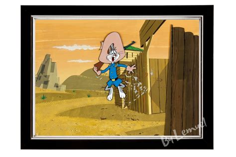 Bugs Bunny Horse Hare Production Cel 1960 T Poster Print Etsy