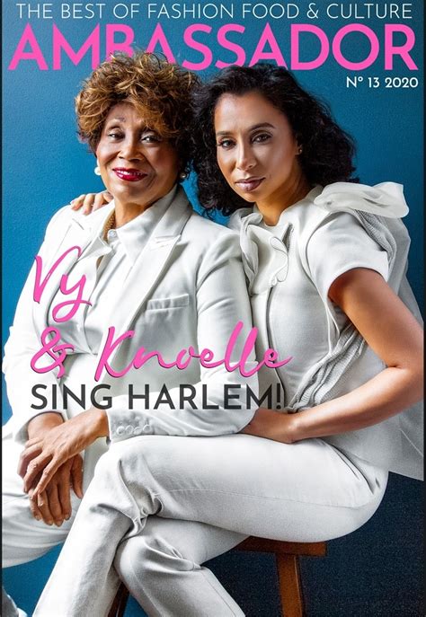 Vy And Knoelle Sing Harlem Ambassador Digital Magazine