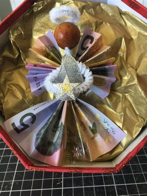 Don't be the person that brings the gift no one wants. $10 cash Christmas angel gift. Bad santa/white elephant ...