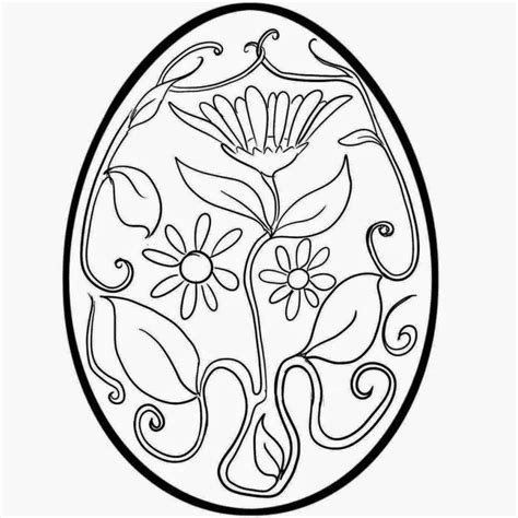 Easter Symbols Coloring Pages Scenery Mountains