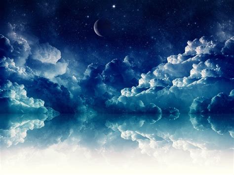 Moon And Stars Backgrounds Wallpaper Cave