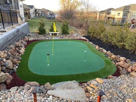 Residential Putting Green Kit Outdoor Custom Putting Greens And