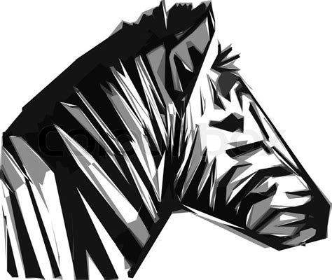 Zebra Head Clip Art Library