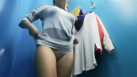 Girl With Big Tits Change Clothes Dress Room Xnxx Com